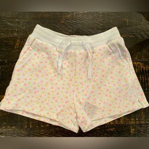 Gently worn Ralph Lauren Polo girls size 6X Terry cloth shorts with draw string